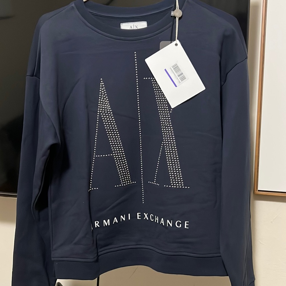 Armani exchange sweat shirt